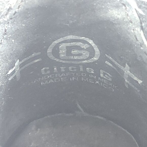 Corral CircleG Women’s US6,5 Leather Distressed Gray Cutout Ankle Western Boots - Picture 15 of 16